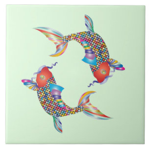 Azulejo De Cerâmica Mosaico em Verde