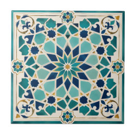 Azulejo de Cerâmica Mosaico Mediterrâneo Argelino