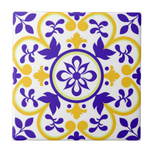 Azulejo De Cerâmica Mosaico Rosa Português Mediterrâneo 