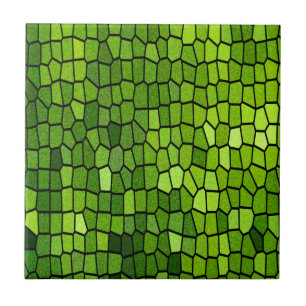 Azulejo De Cerâmica Mosaico Verde