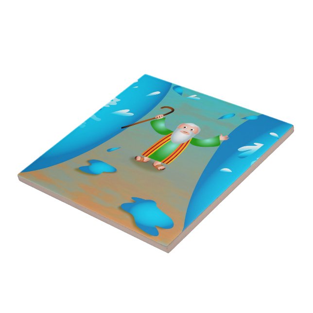 Azulejo De Cerâmica Moses (Lateral)