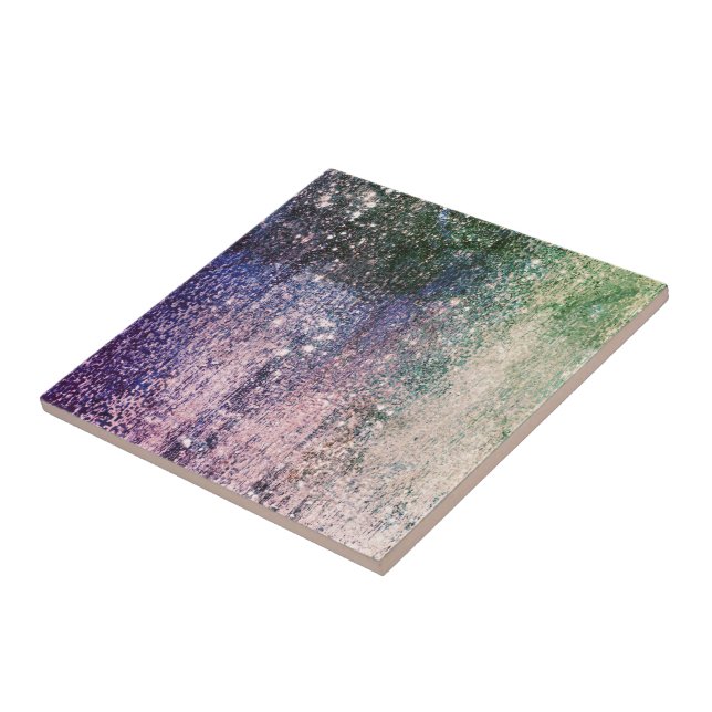 Azulejo De Cerâmica Moss Roxo (Lateral)