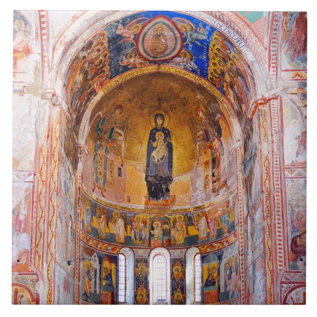 Azulejo De Cerâmica Mosteiro Gelati (Frente)