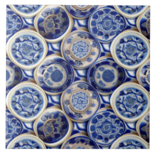 Azulejo De Cerâmica Motif chinês tradicional
