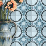Azulejo De Cerâmica Motinas Teais Simétricas abstrato com Efeitos 3D<br><div class="desc">Introduzindo um excepcional design de azulejo de cerâmica,  contemporâneo,  que apresenta ornamentos simétricos em tons de lacre,  acentuados com efeitos marcantes em 3D. Esta peça decorativa é verdadeiramente de um tipo e perfeita para adicionar um toque de elegância moderna a qualquer espaço.</div>
