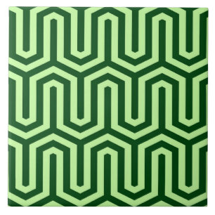 Azulejo De Cerâmica Motivo egípcio de Deco - verde do pinho