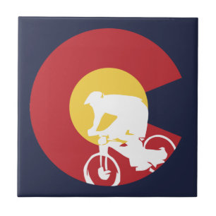 Azulejo De Cerâmica Mountain Bike Colorado