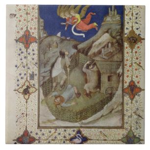 Azulejo De Cerâmica MS 11060-11061 horas de Notre Dame: Tierce,