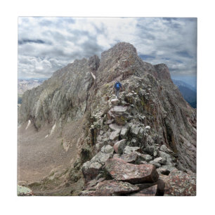 Azulejo De Cerâmica Mt Eolus Catwalk - Chicago Basin - Colorado
