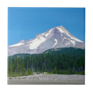 Azulejo De Cerâmica Mt. Hood no Summer, Oregon