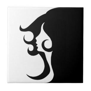 Azulejo De Cerâmica Mulher Deco Mod