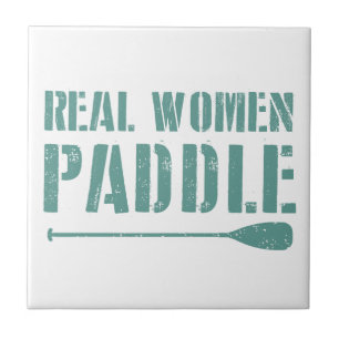 Azulejo De Cerâmica Mulher Real Paddle