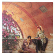 Mulheres rivais (por Sir Lawrence Alma-Tadema)