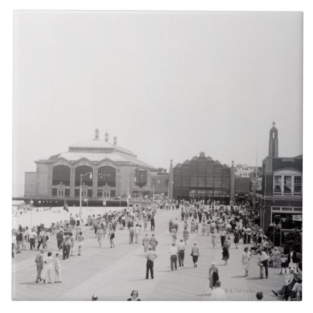 Azulejo De Cerâmica Multidões (Frente)