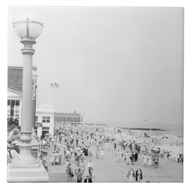 Azulejo De Cerâmica Multidões 2 (Frente)