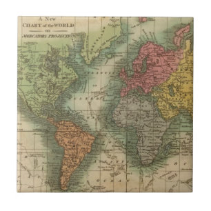 Azulejo De Cerâmica Mundo 4