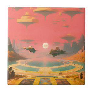 Azulejo De Cerâmica Mundo dos Sonhos