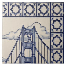 Mural de Azulejo de São Francisco 2 de 6 Superior 