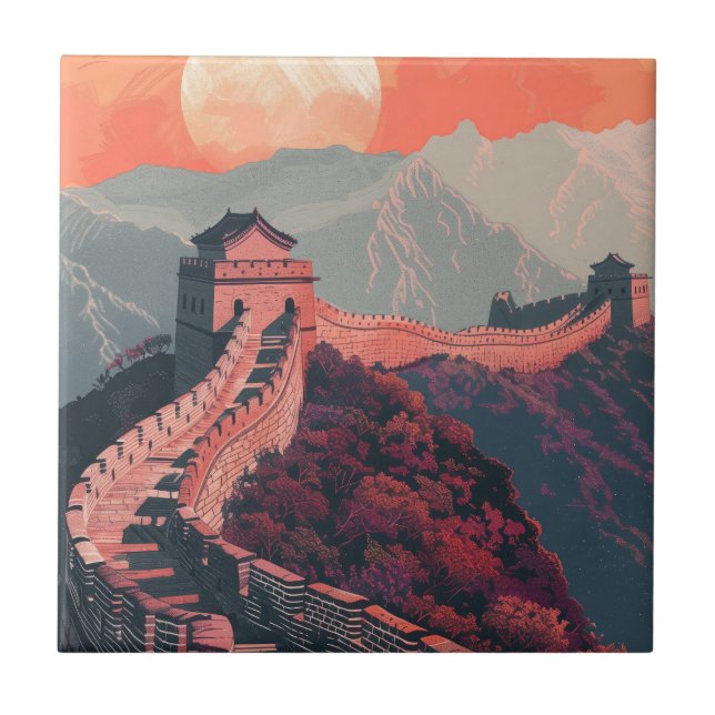 Azulejo De Cerâmica Muro de excelente da China (Frente)