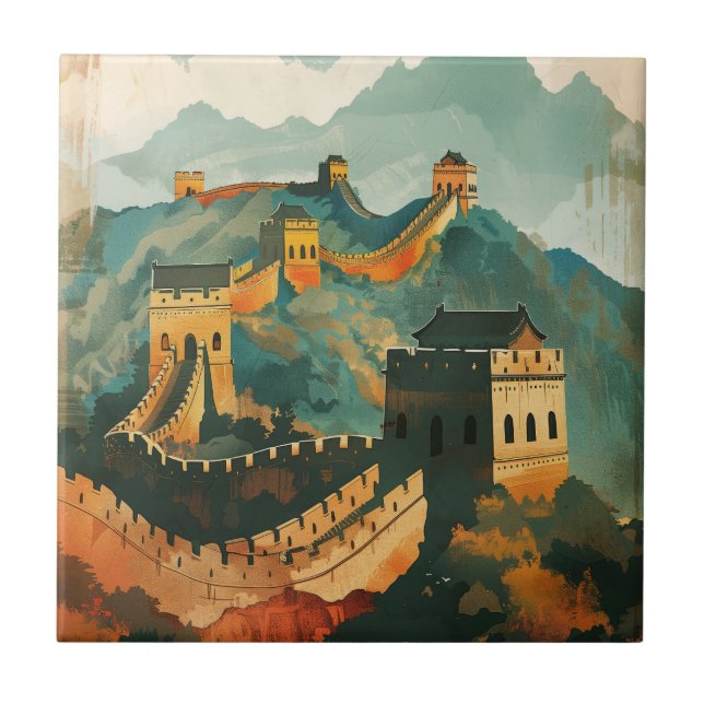 Azulejo De Cerâmica Muro de excelente da China (Frente)
