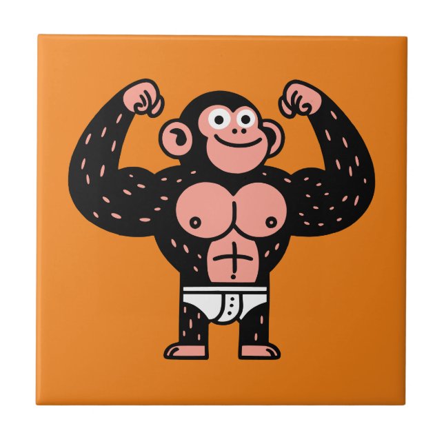 Azulejo De Cerâmica musculares (Frente)