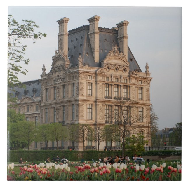 Azulejo De Cerâmica Museu do Louvre (Frente)