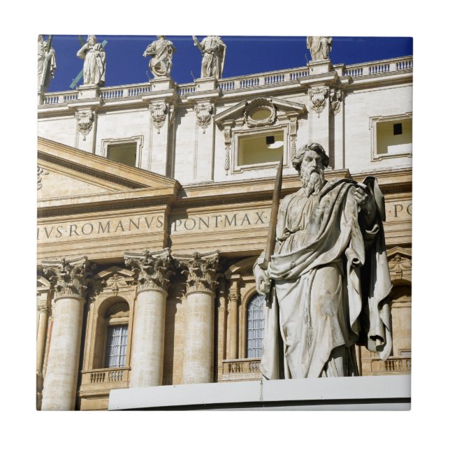 Azulejo De Cerâmica museu vaticano (Frente)