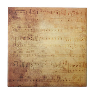 Azulejo De Cerâmica Música antiga