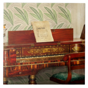 Azulejo De Cerâmica Música - Piano - Piano de cauda baby reto