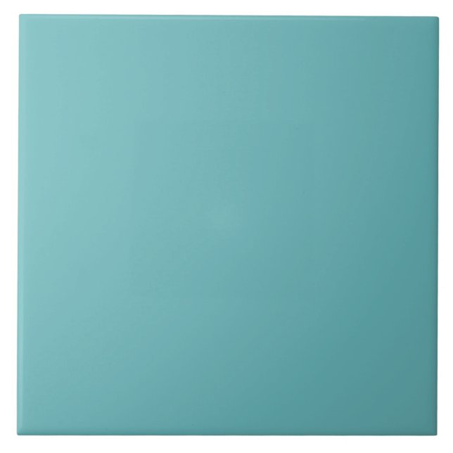 Azulejo De Cerâmica Muted Aqua Ceramic Tile (Frente)