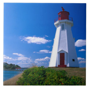 Azulejo De Cerâmica NA, Canadá, New Brunswick, Ilha Campobello. 2