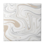 Azulejo De Cerâmica Na moda Moderna Cinza de Curvas Beige White Marble<br><div class="desc">Está querendo ser um pouco diferente e original? Esta moderna cinza de pedra falsa, branca de mármore, curvas mimicas de impressão de parede, azulejo de cerâmica é exatamente o que você precisa. Disponível em dois tamanhos 4, 25 x 4, 25 e 6 x 6 polegadas. Por favor, não que isto...</div>