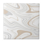 Azulejo De Cerâmica Na moda Moderna Curvas Cinza bege branco mármore 8<br><div class="desc">Está querendo ser um pouco diferente e original? Esta moderna cinza de pedra falsa, branca de mármore, curvas mimicas de impressão de parede, azulejo de cerâmica é exatamente o que você precisa. Disponível em dois tamanhos 4, 25 x 4, 25 e 6 x 6 polegadas. Por favor, não que isto...</div>