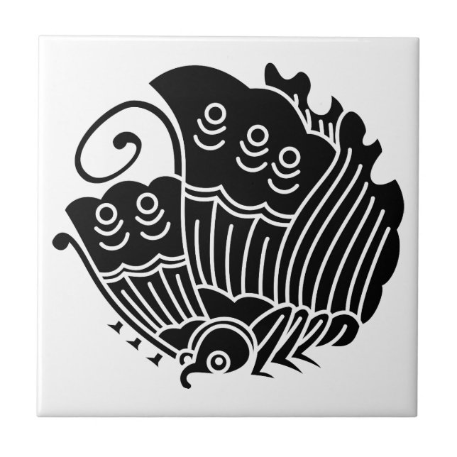 Azulejo De Cerâmica Nakamura Kichiemon (Frente)