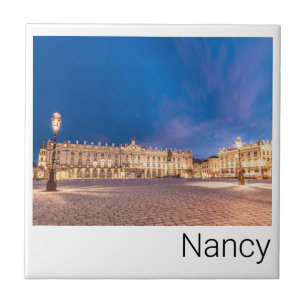 Azulejo De Cerâmica Nancy Place Stanislas Grand Est France Sunset