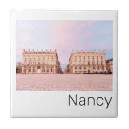 Azulejo De Cerâmica Nancy Place Stanislas Grand Est France Sunset