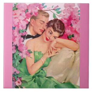 Azulejo De Cerâmica Não é romântico?