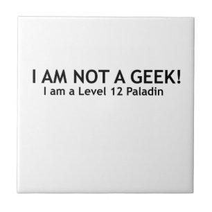 Azulejo De Cerâmica Não é uma camisa engraçada e geek