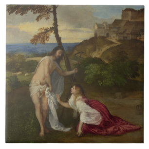 Azulejo De Cerâmica Não me toque (por Titian)