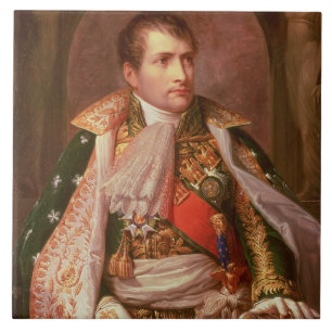 Azulejo De Cerâmica Napoleon Bonaparte (1769-1821), como o rei de