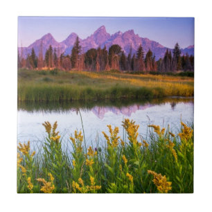 Azulejo De Cerâmica Nascer do sol de Teton