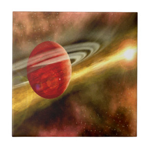 Azulejo De Cerâmica Nascimento de Saturno