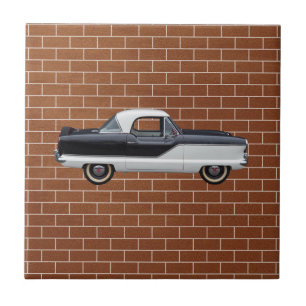 Azulejo De Cerâmica Nash Metropolitan Preto e Branco