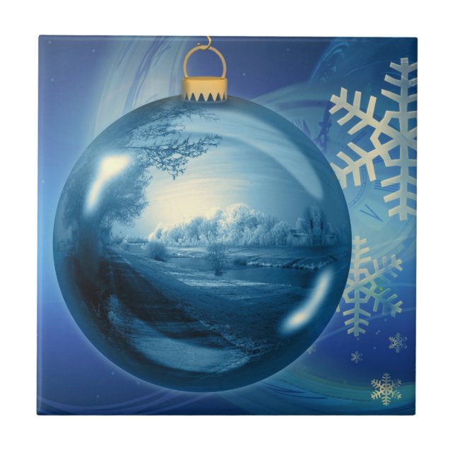 Azulejo De Cerâmica Natal 017 (Frente)