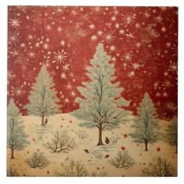 Azulejo De Cerâmica Natal passado