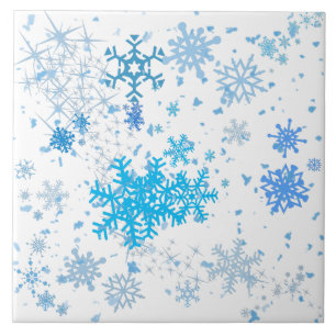 Azulejo De Cerâmica Natal Snowfall