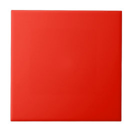 Azulejo De Cerâmica Natal vermelho sólido elegante