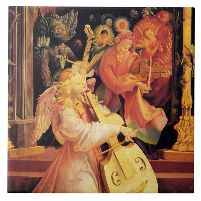 AZULEJO DE CERÂMICA  NATIVIDADE, ÂNGULOS DE FAZER MÚSICO, MÁGICA DO NAT (Frente)