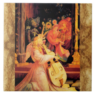 AZULEJO DE CERÂMICA NATIVIDADE, ÂNGULOS DE FAZER MÚSICO, MÁGICA DO NAT