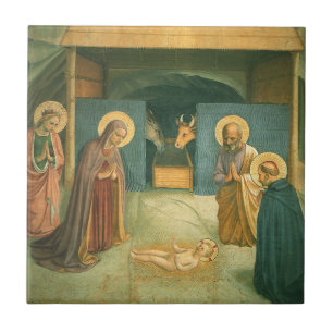 Azulejo De Cerâmica Natividade por Fra Angelico